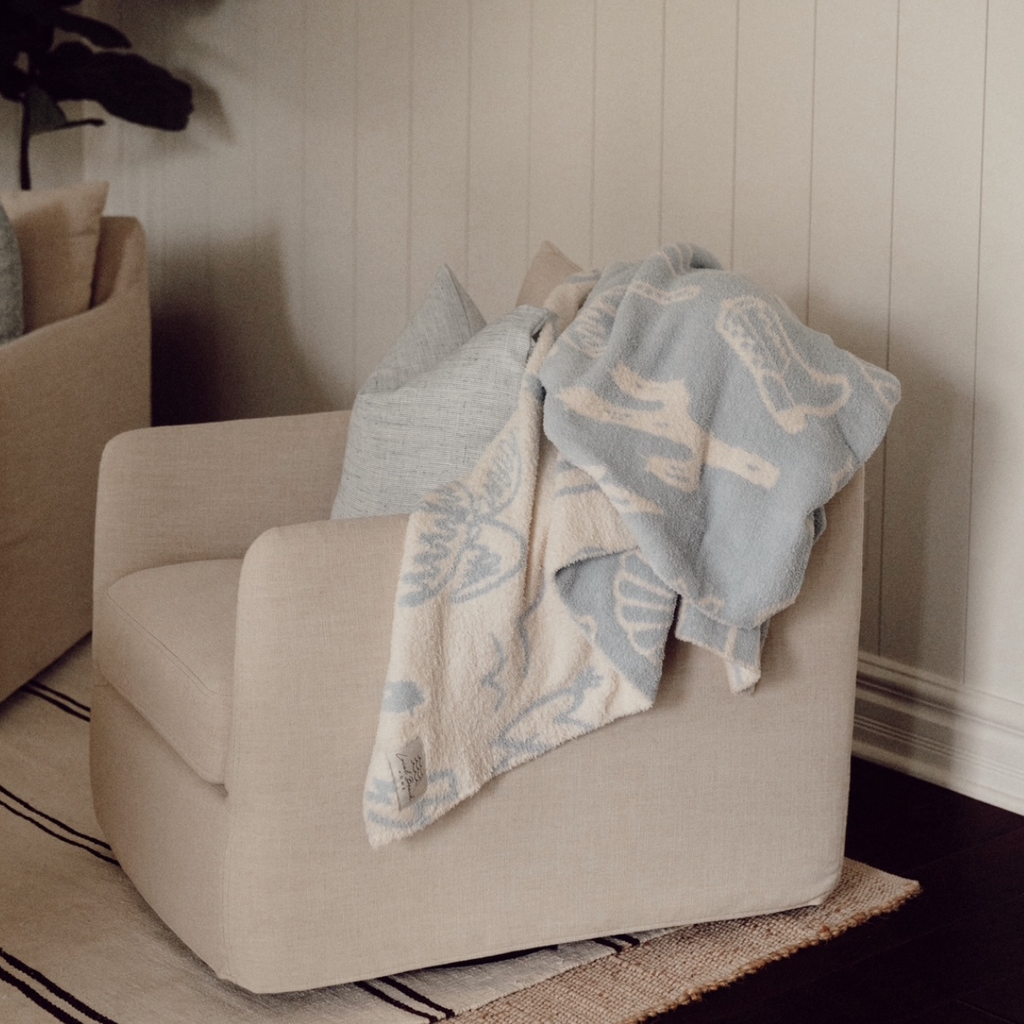 Coastal Cowgirl Luxe Home Blanket