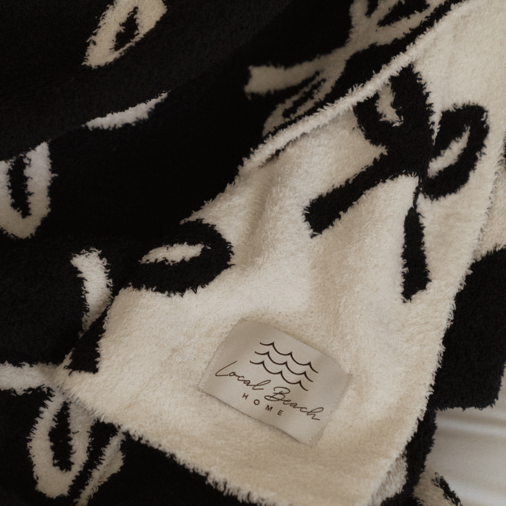 Bow Luxe Home Blanket