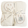 Smiley Luxe Home Blanket