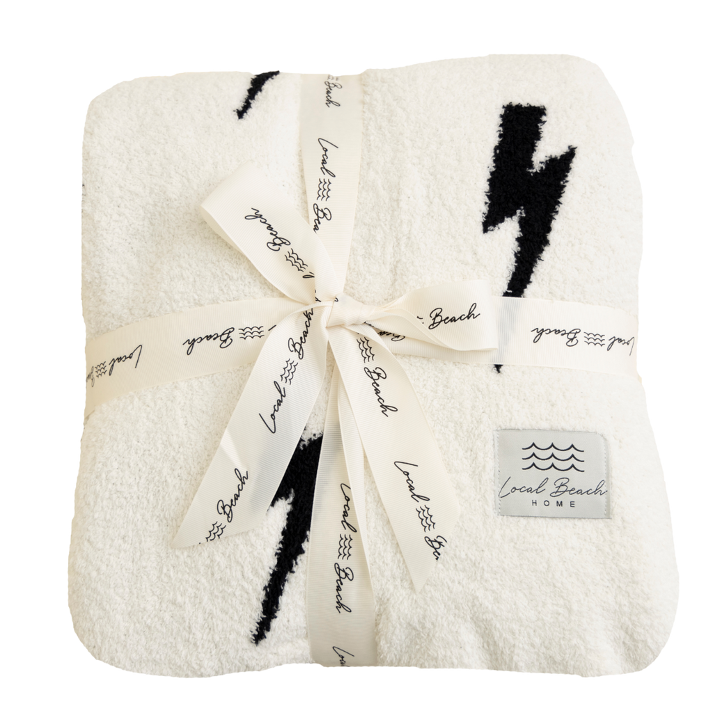 Baby Lightning Bolt Luxe Blanket
