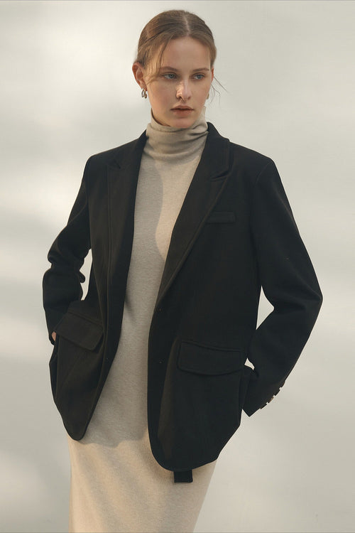 Vintage Single-Breasted Blazer