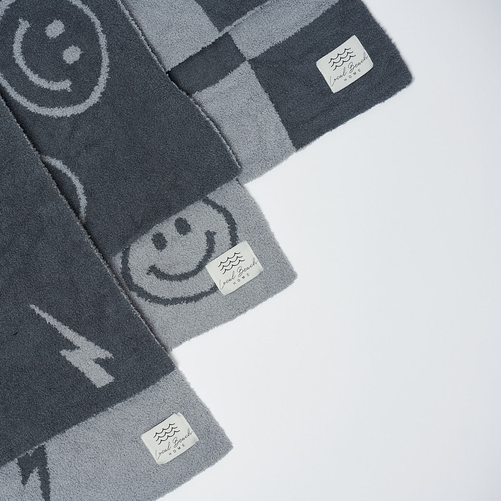 Lightning Bolt Luxe Home Blanket