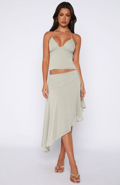 Hidden Grace Cami Top Sage