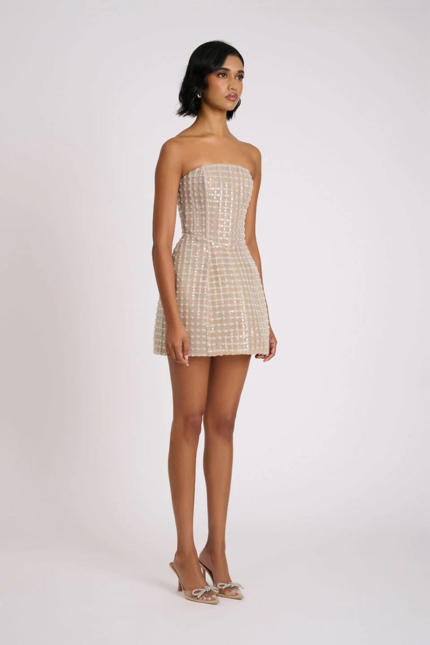 Serafina Dress - Beige