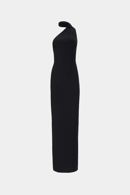 Misha Nicolette Jersey Maxi Dress - Black