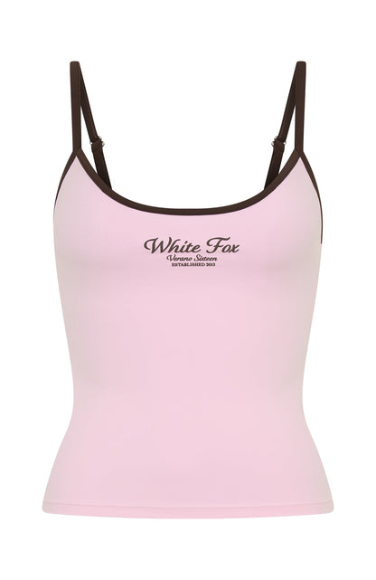 Verano Sixteen Giulia Singlet Top Pink